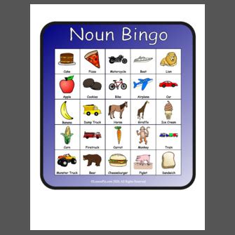 bingo noun .